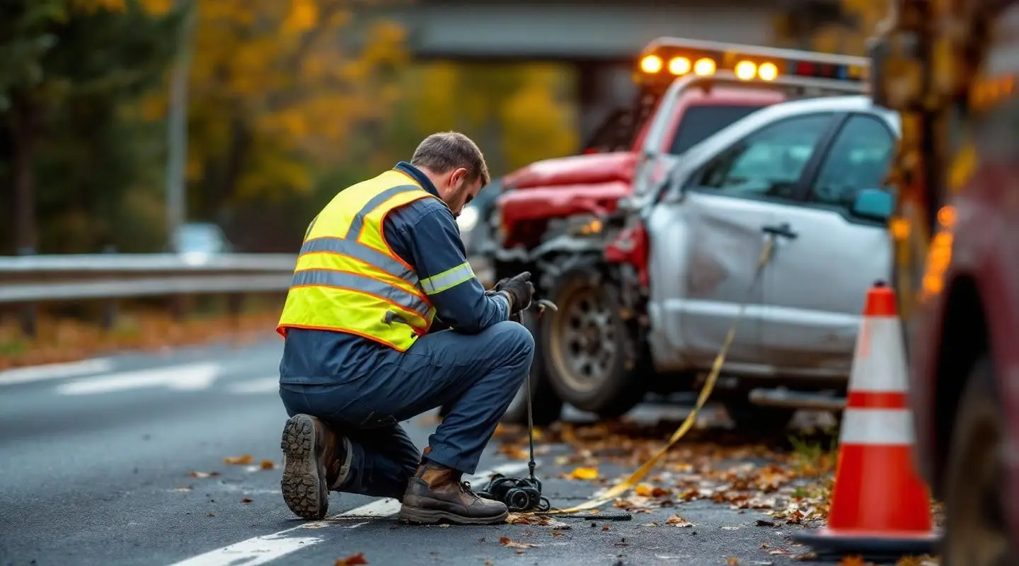 A friendly technician helping a local resident.